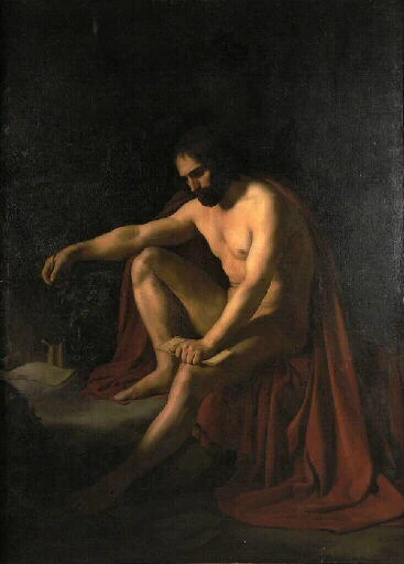 Hippolyte Flandrin - Euripe